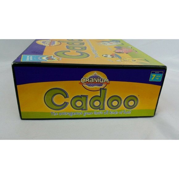 Cranium Cadoo Family Board Game Act Sculpt Decode Guess 2001 Baseman COMPLETE - Picture 5 of 11